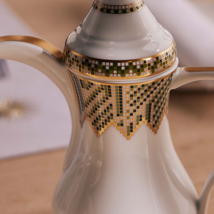 إبريق أوغوستا للقهوة العربية باللون الأخضر برناردو إبريق أوغوستا للقهوة العربية باللون الأخضر