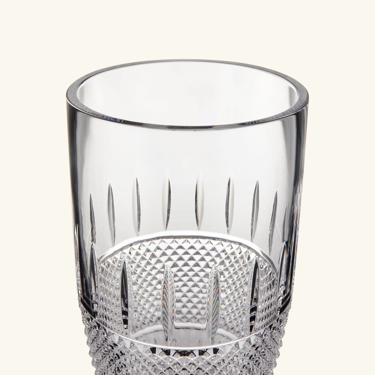 waterford mastercraft irish lace vase medium clear