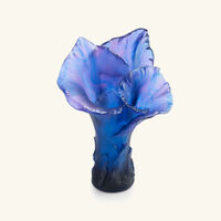 daum arum vase large blue