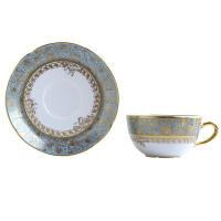 Eden Turquoise Tea Cup & Saucer, small