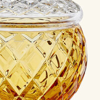 ماريو تشيوني علبة سكاكر بابا بقاعدة باللون البرتقالي