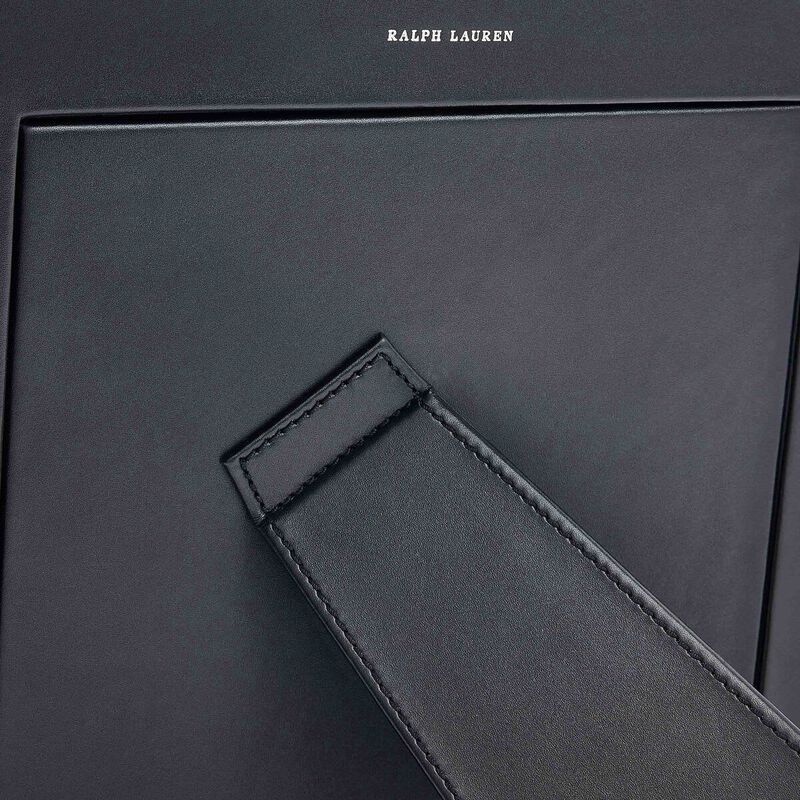ralph lauren home brennan picture frame large black 20x25cm
