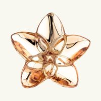 baccarat the bloom collection figurine mini gold