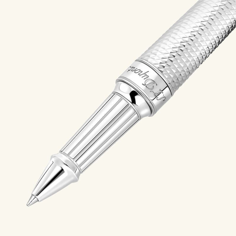 Line D Eternity Rollerball Pen Silver st dupont line d eternity rollerball pen silver
