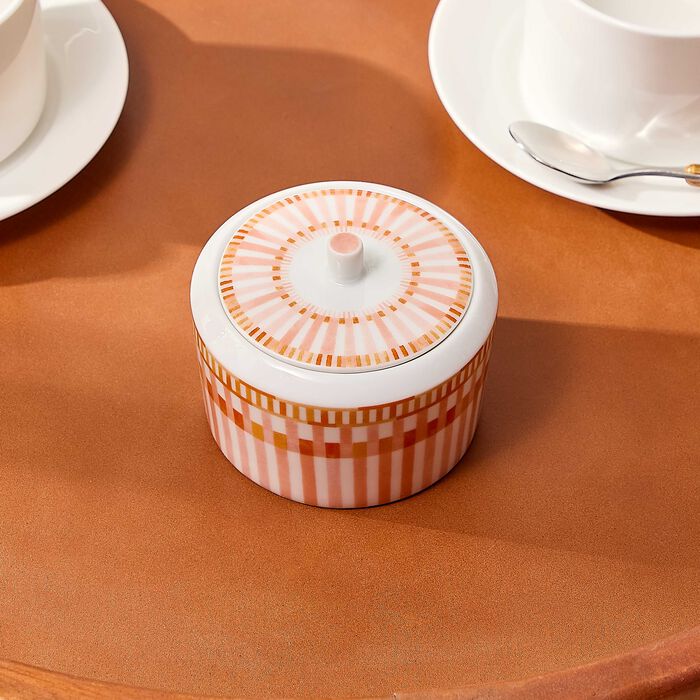 Terra Rosa Sugar Bowl Orange bernardaud terra rosa sugar bowl orange