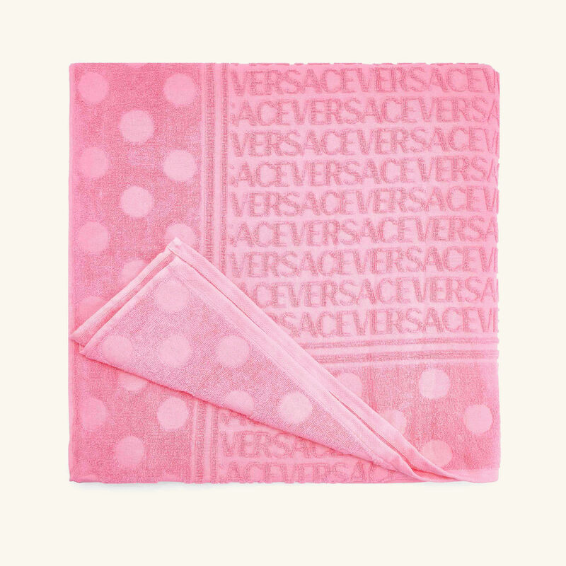 La Vacanza Bath Towel Pink versace la vacanza bath towel pink