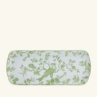 Albertine Cake Platter Rectangular Green 38cm bernardaud albertine cake platter rectangular green 38cm