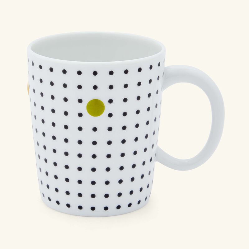 Knossos Paros Mug Anthracite Black bernardaud knossos paros mug anthracite black