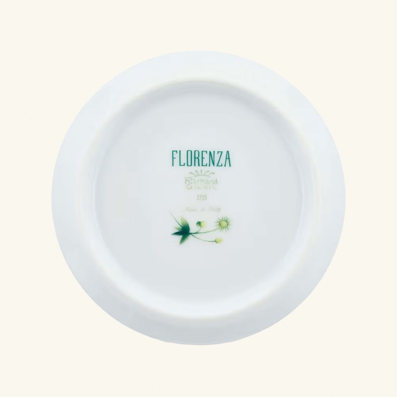 Florenza Acanto Impero Coasters Green Set of 4 ginori 1749 florenza acanto impero coasters green set of 4