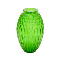 Small Plumes Vase Amazon Green, small
