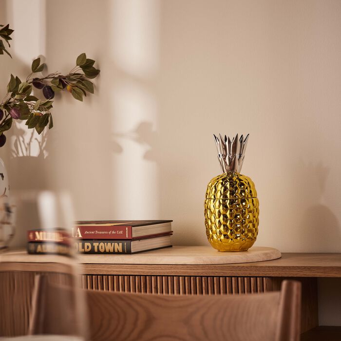 Victoria Pineapple Box Yellow bernardaud victoria pineapple box yellow