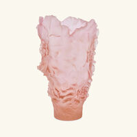 Camellia Vase Large Pink Limited Edition daum camellia vase large pink limited edition