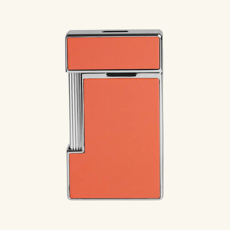 st dupont slimmy lighter orange