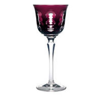 Kawali Purple Crystal Wine Glass, small