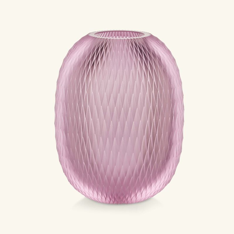 روكل مزهرية ميتامورفوسيس مستديرة متوسطة باللون الوردي