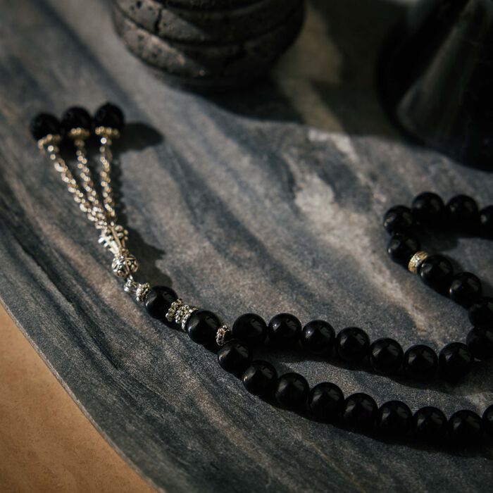 light of sakina misbaha black onyx