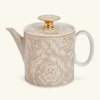 versace barocco beige tea pot 900 ml