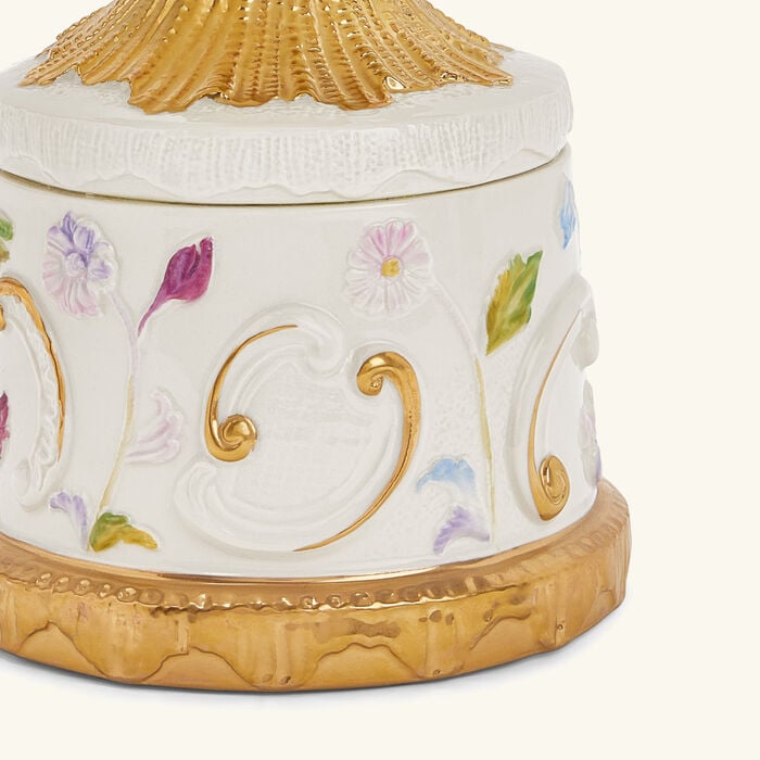 villari taormina footed fruit bowl multicolor