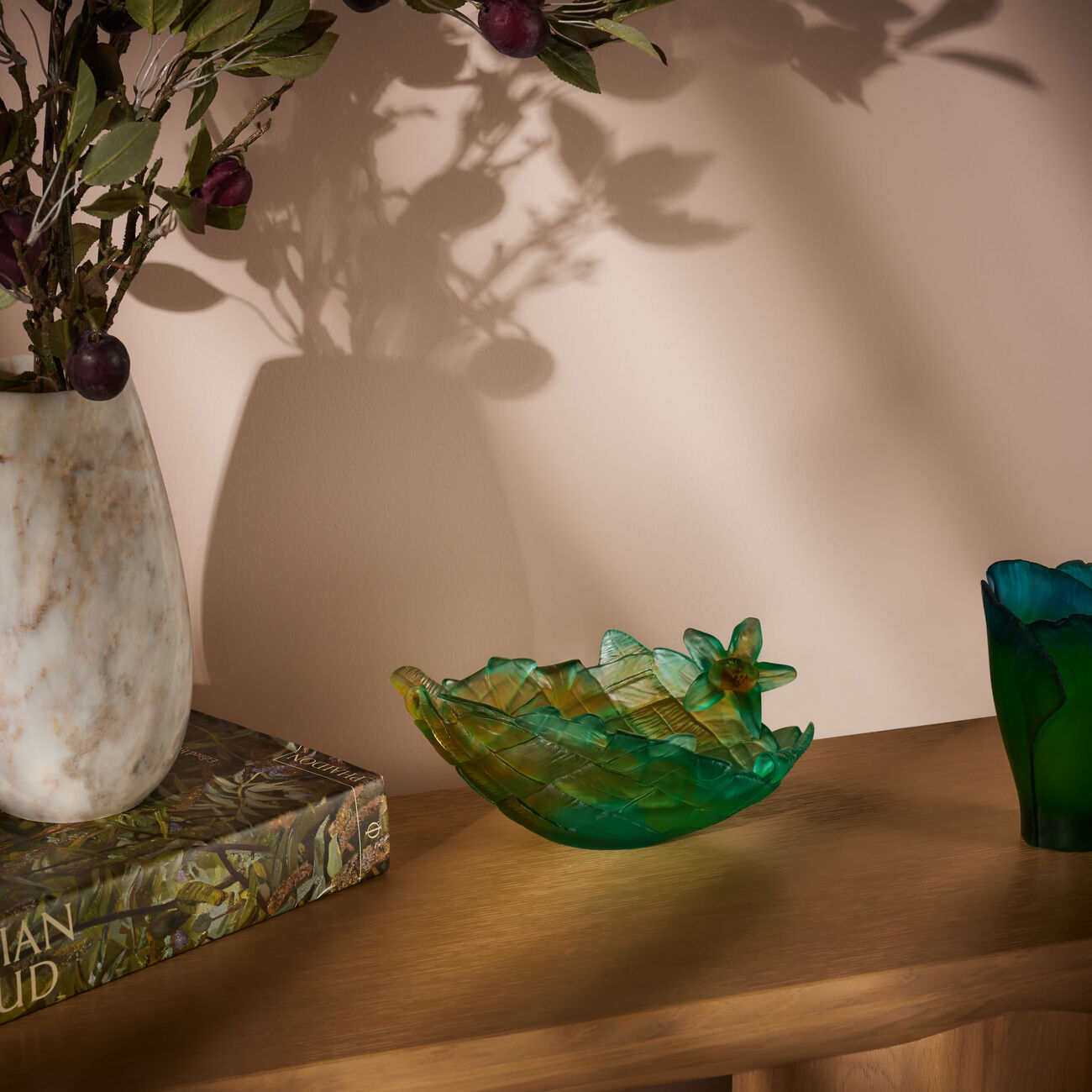 daum tressage centerpiece green