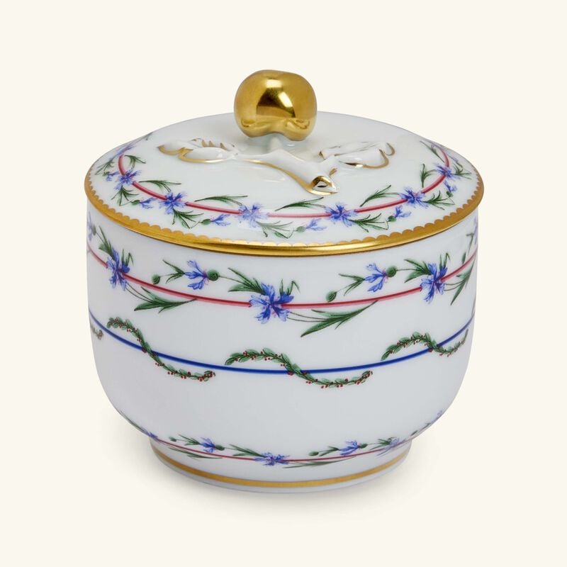 Le Gobelet Du Roy Sugar Pot White bernardaud le gobelet du roy sugar pot white
