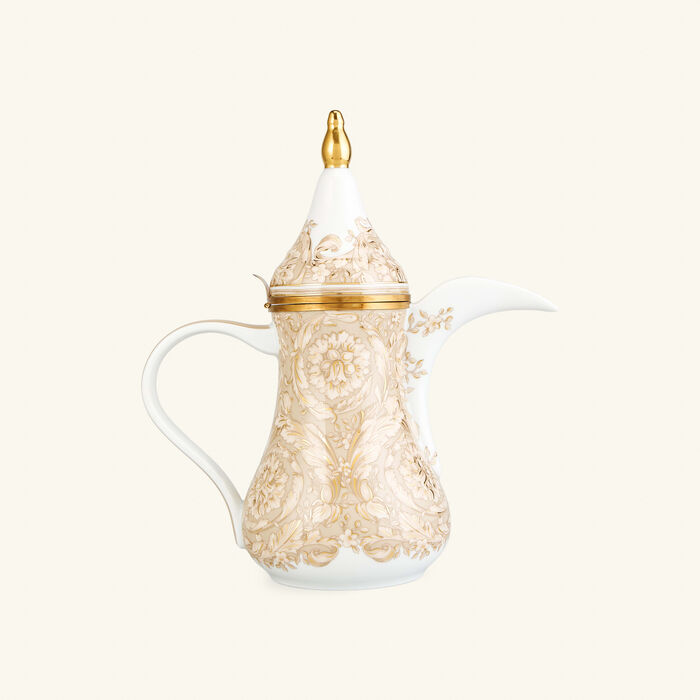Barocco Coffee Pot Beige versace barocco coffee pot beige