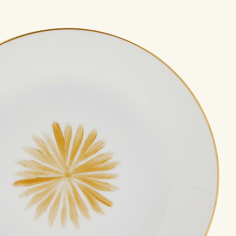 marie daage all e de cypr s bread plate round gold 15cm