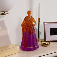 daum rani padmini paul beckrich figurine limited edition orange