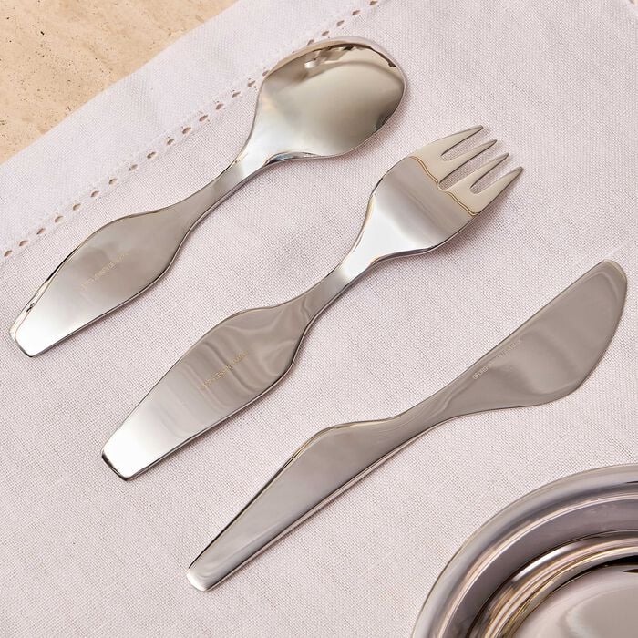 Alfredo The Twist Cutlery Silver Set Of 4 georg jensen alfredo the twist cutlery silver set of 4