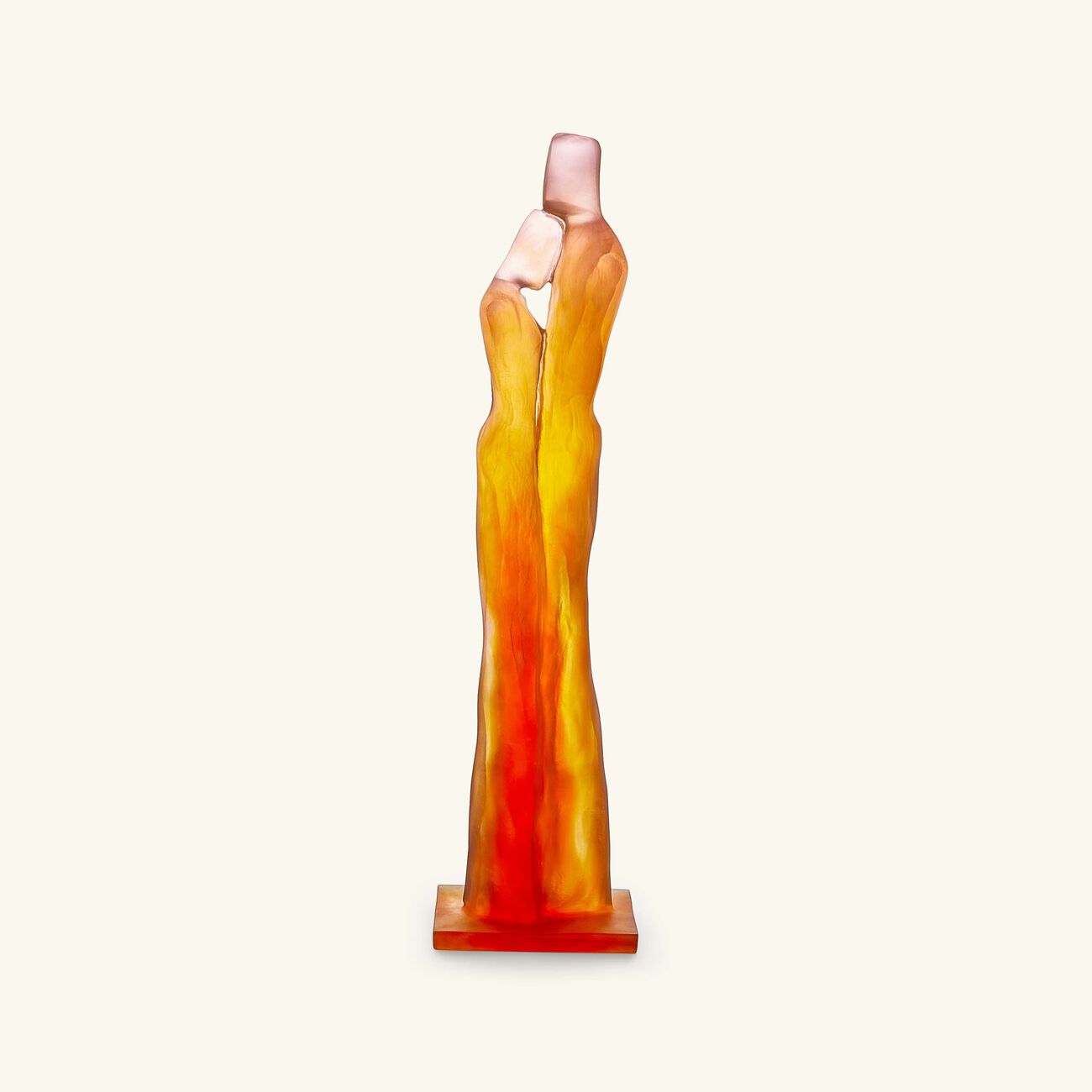 Le Retour Sculpture Medium Orange Limited Edition daum le retour sculpture medium orange limited edition