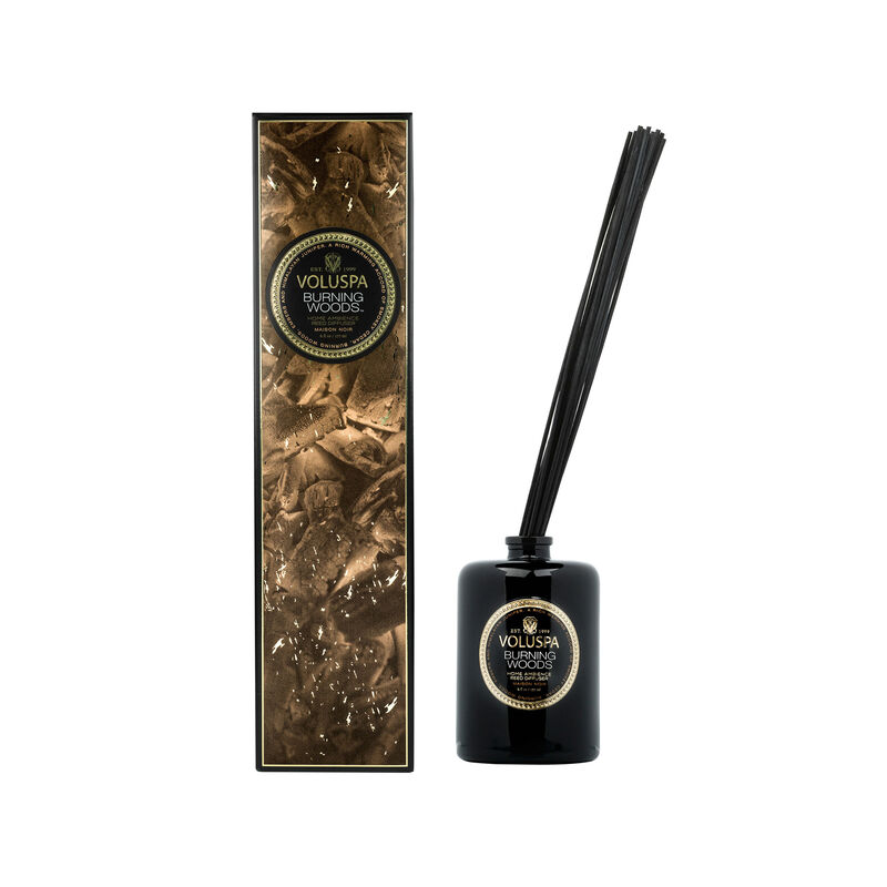 Voluspa Burning Woods Reed Diffuser | Tanagra UAE