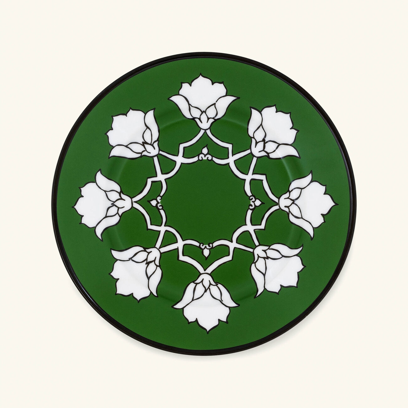 بينتو باريس طبق الخبز جايبور دائري أخضر 15 سم