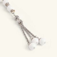 لايت اوف سكينة مسبحة من العقيق الأبيض