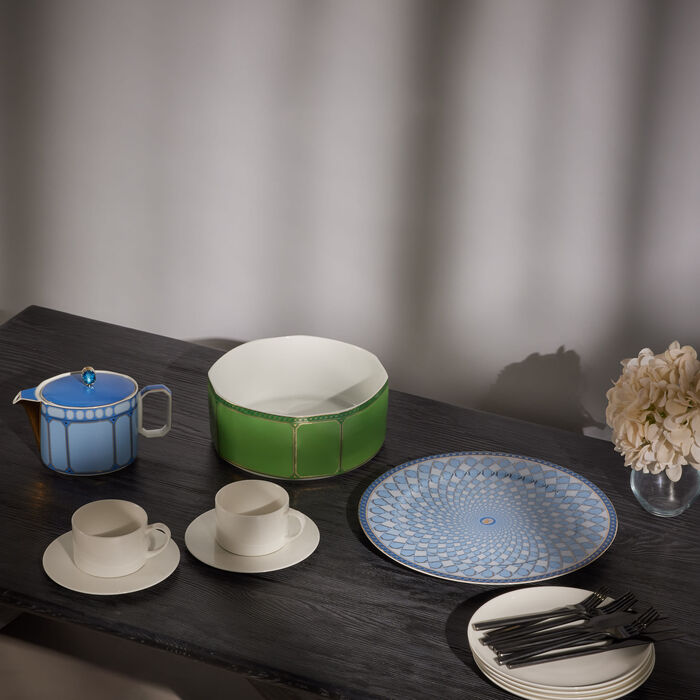 rosenthal signum azure charger plate round blue 33cm