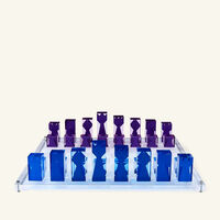 jonathan adler acrylic chess set