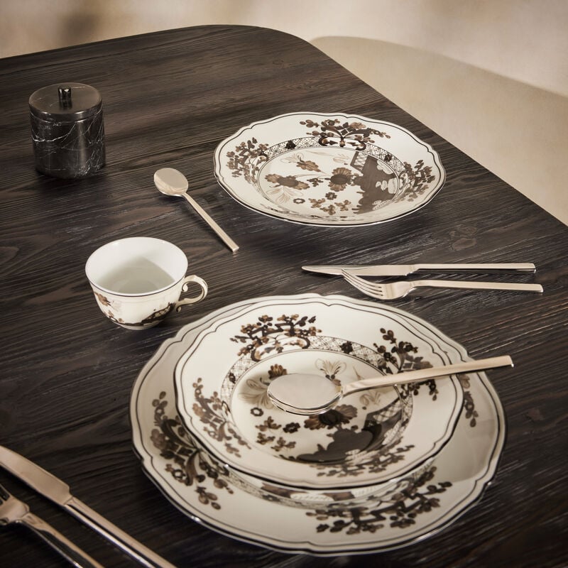 Oriente Italiano Dinner Plate Grey ginori 1735 oriente italiano dinner plate grey