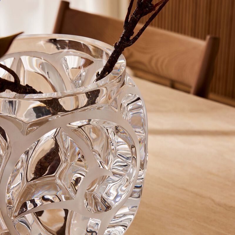 Tourbillons Vase Medium Clear lalique tourbillons vase medium clear