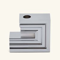 حامل الشموع بيرسبيكتفز الثنائي من الكروم بالحجم الكبير كريستوفل حامل الشموع بيرسبيكتفز الثنائي من الكروم بالحجم الكبير