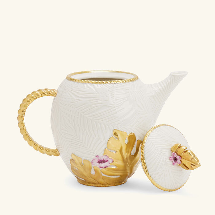 Acapulco Tea Pot White villari acapulco tea pot white