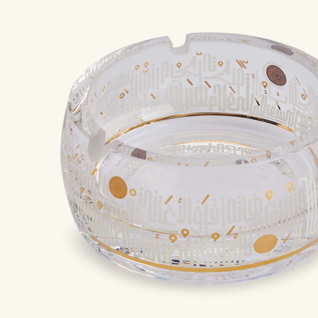 dimlaj hayat ashtray round clear