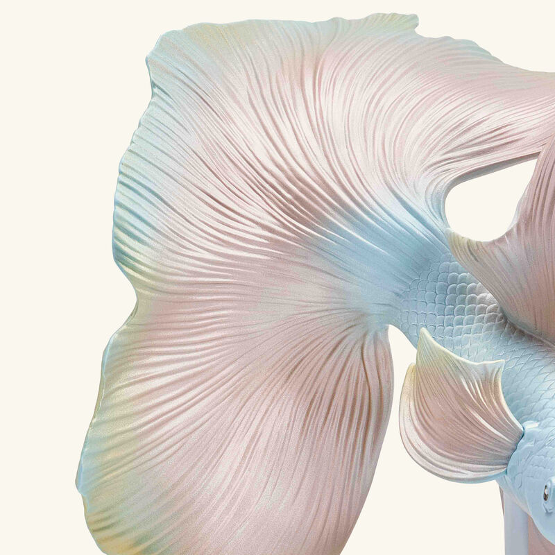 Betta Fish Sculpture Left Medium Pink lladro betta fish sculpture left medium pink