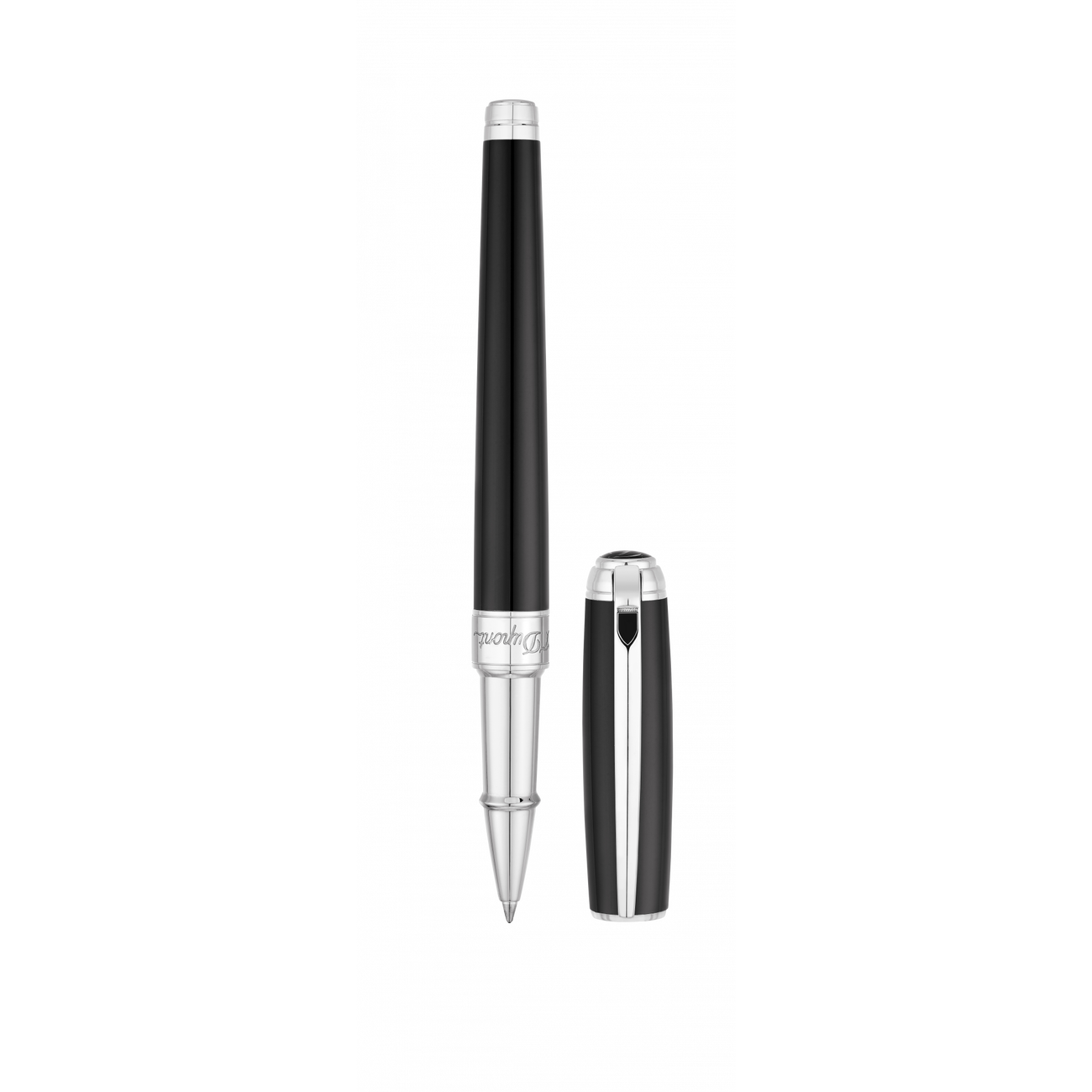 Line D Medium Rollerball Pen Black st dupont line d medium rollerball pen black