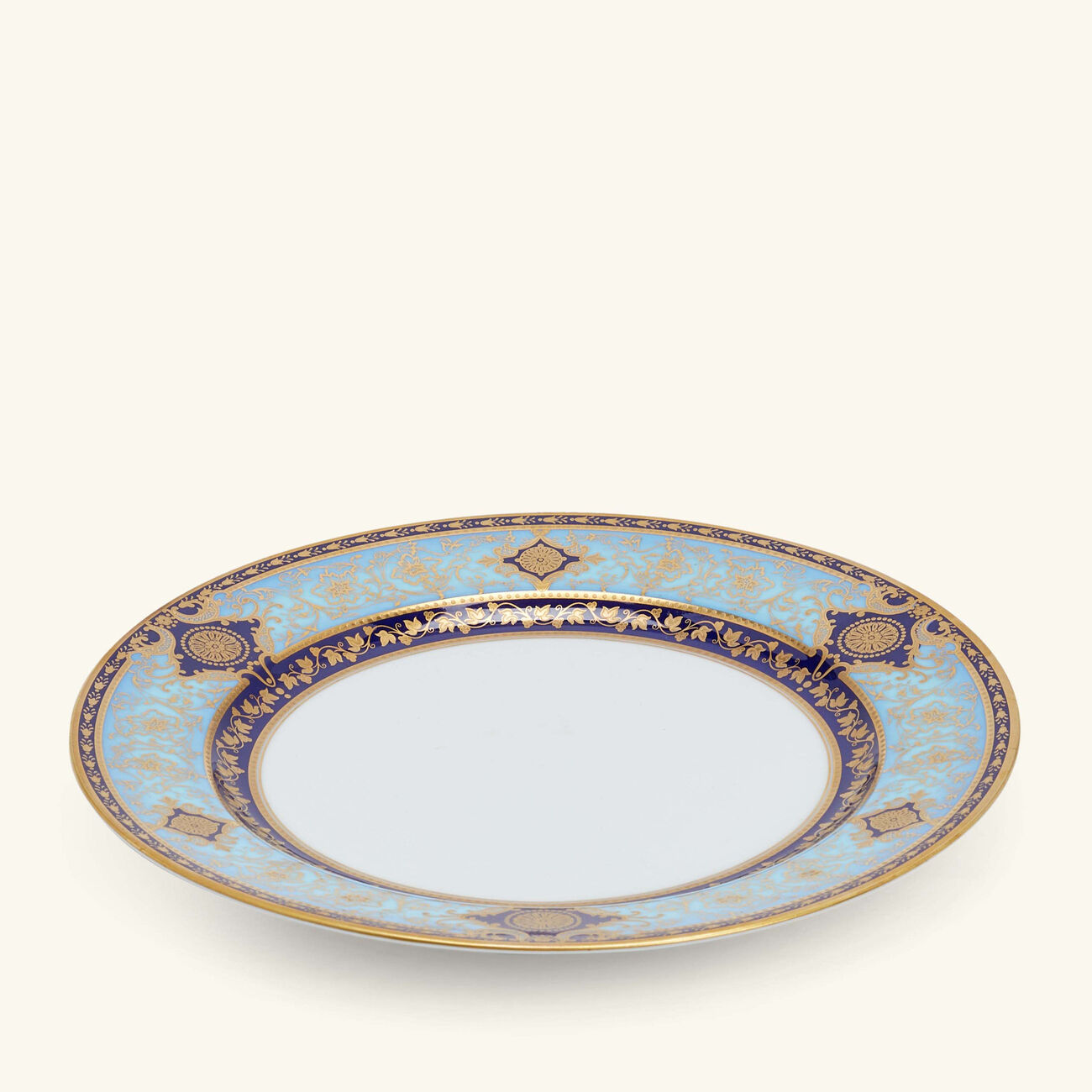 Grace Salad Plate Oval Blue 33cm bernardaud grace salad plate oval blue 33cm