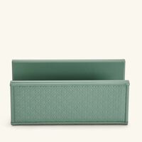 Elie Saab Monogram Envelope Holder Agata Green giobagnara elie saab monogram envelope holder agata green