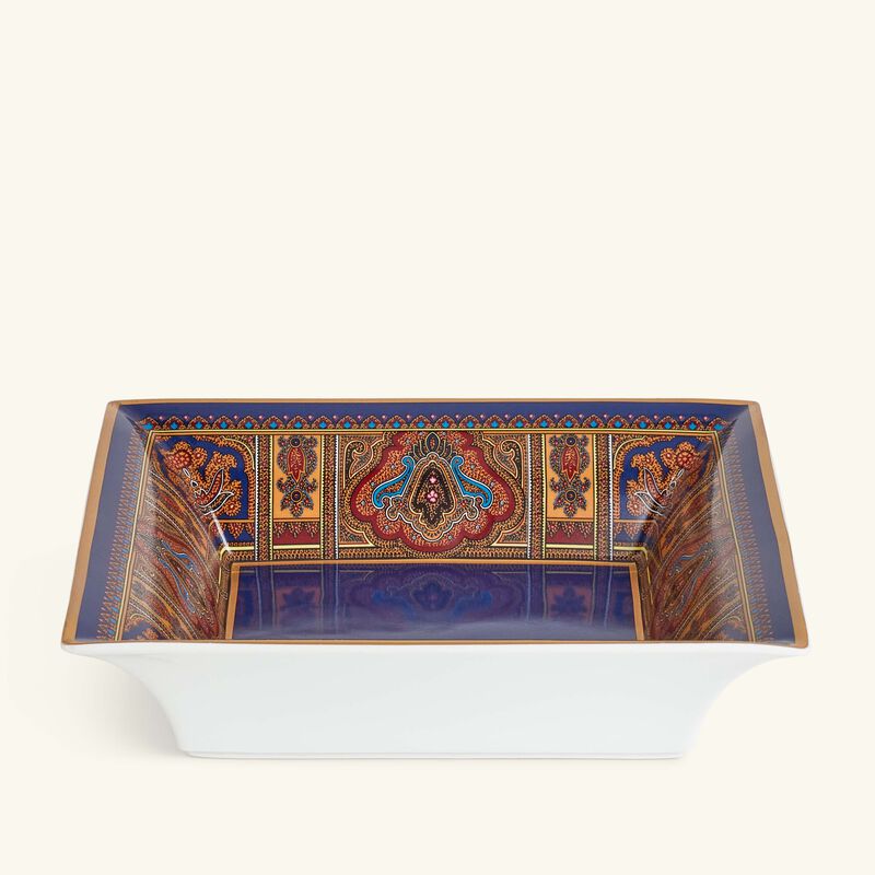 Cachemire Trinket Tray Square Medium Blue etro cachemire trinket tray square medium blue