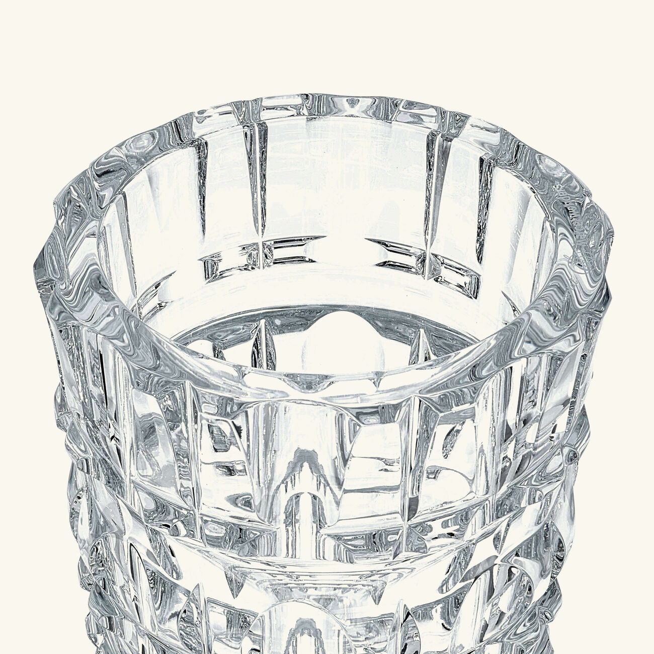 باكارا مزهرية نيو آنتيك بريما الشفافة   بالحجم الكبير