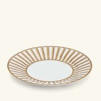 Vannerie Dessert Plate Gold 21Cm pinto paris vannerie dessert plate gold 21cm