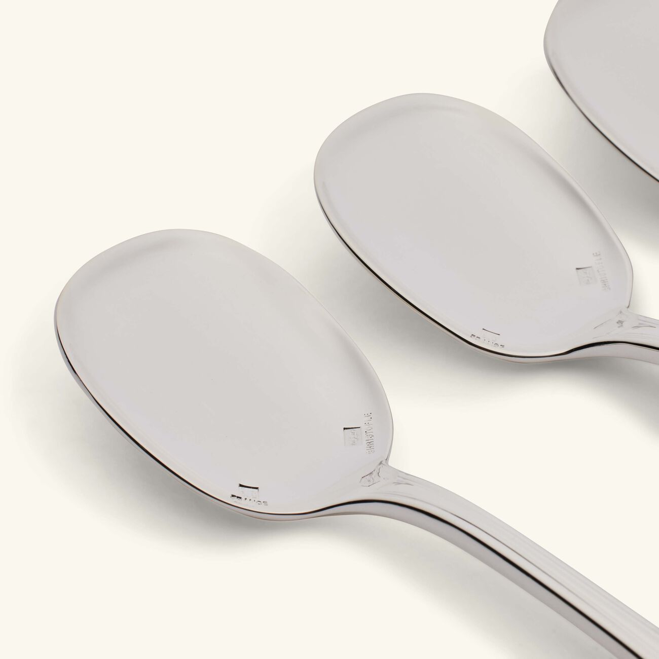 كريستوفل طقم آلبي من 4 ملاعق للآيس كريم مطلية بالفضة