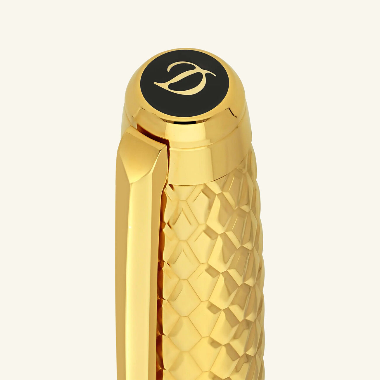 st dupont line d eternity fountain pen yellow