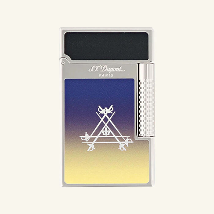 st dupont le grand montecristo lighter blue
