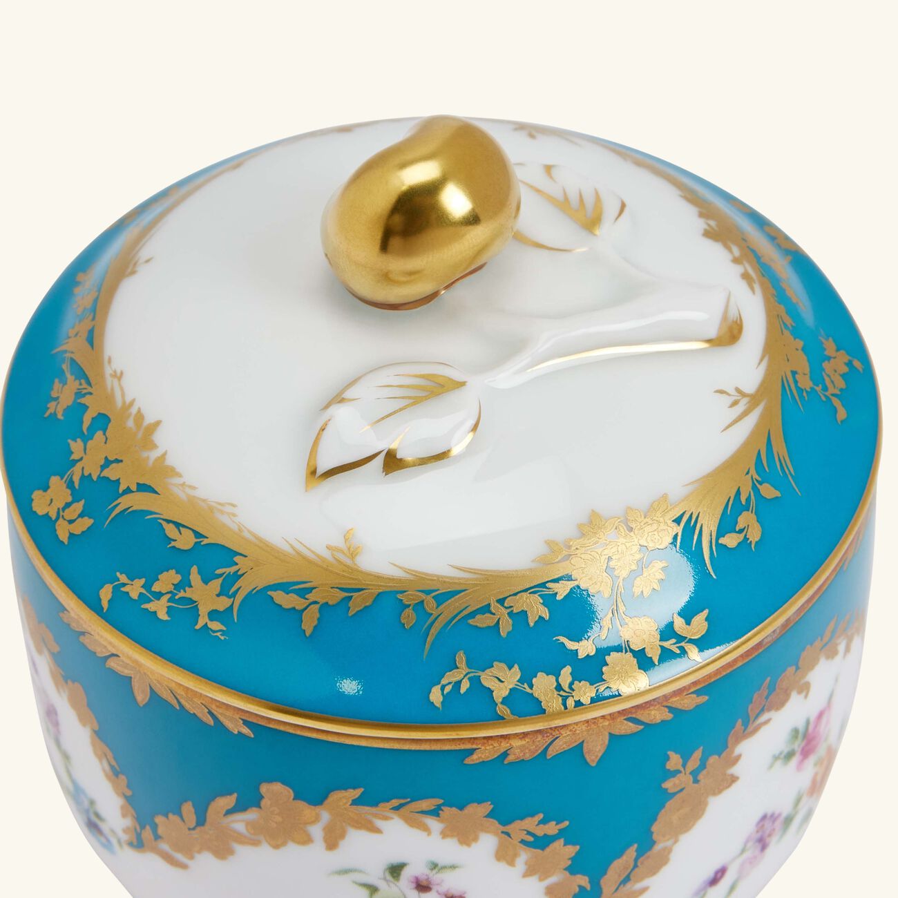 Siecle Sugar Bowl Blue bernardaud siecle sugar bowl blue